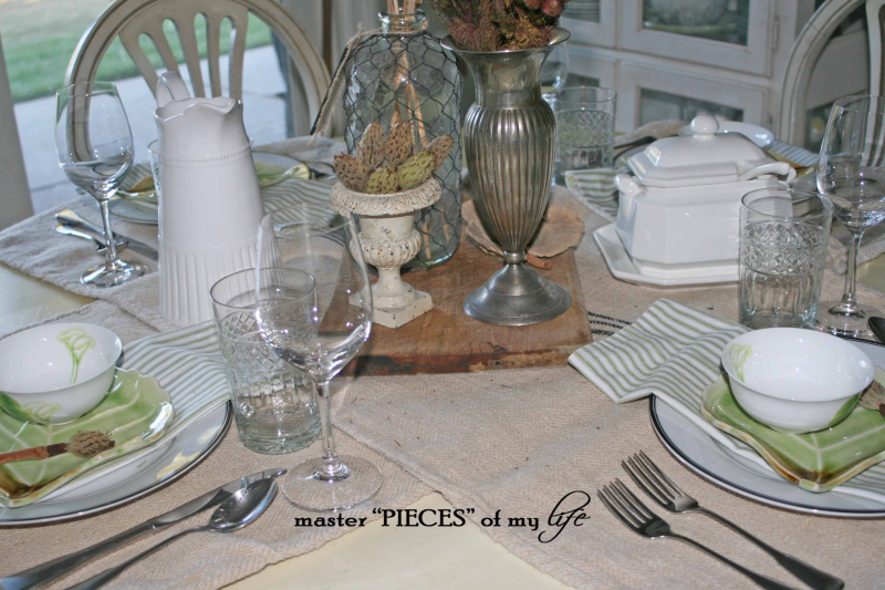 Late summer early fall tablescape5