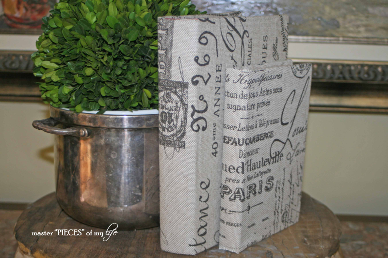 using books in home decor