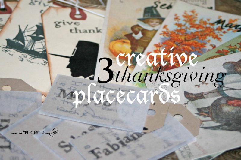 Thanksgiving placecards