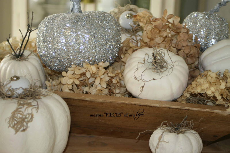 Glitter pumpkins 12