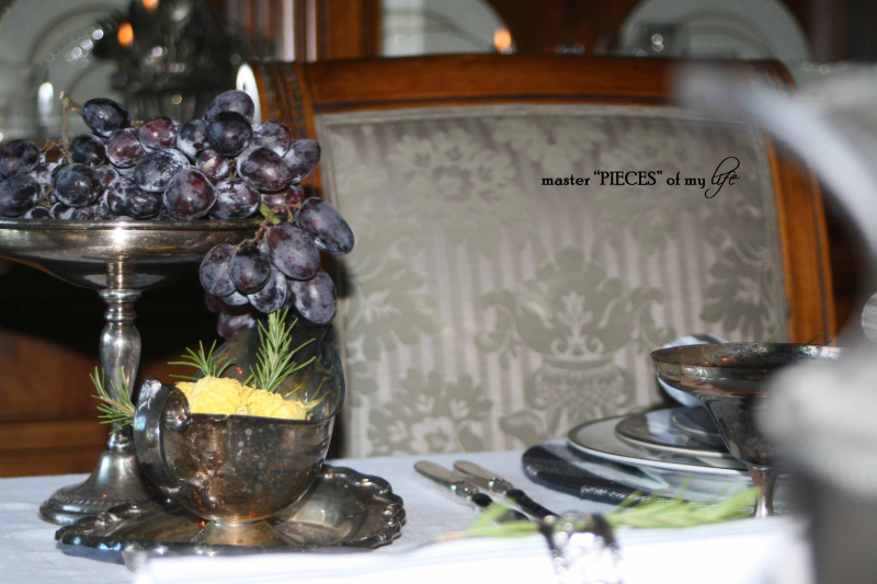 Green & black halloween tablescape10 Green & black halloween tablescape10