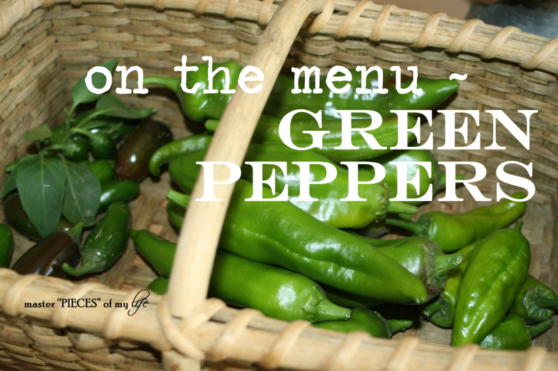 Green peppers