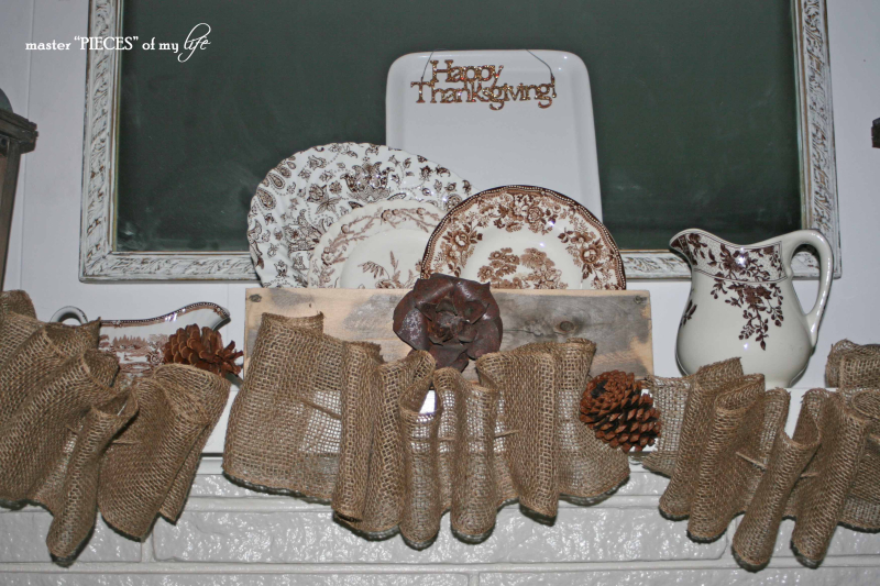 Burlap garland 1