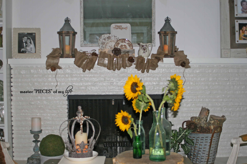 Burlap garland 2