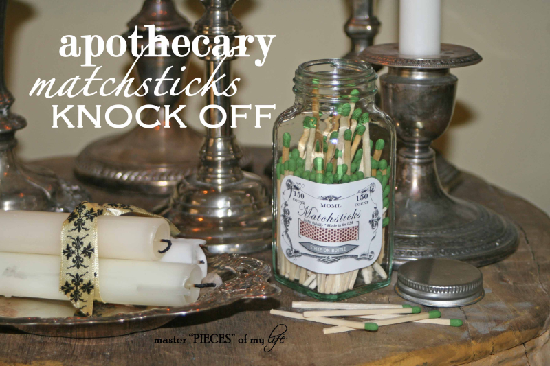 Apothecary matches