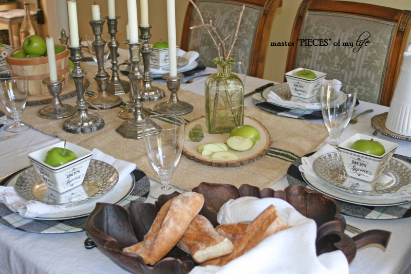 Green apple tablescape3