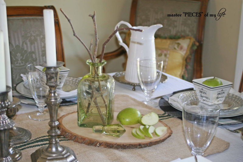 Green apple tablescape9