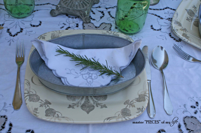summer table styling