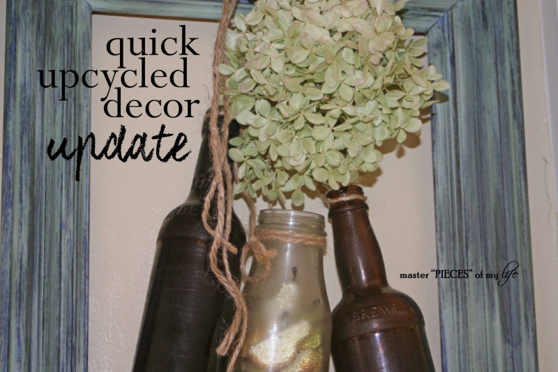Quick upcycled decor update1
