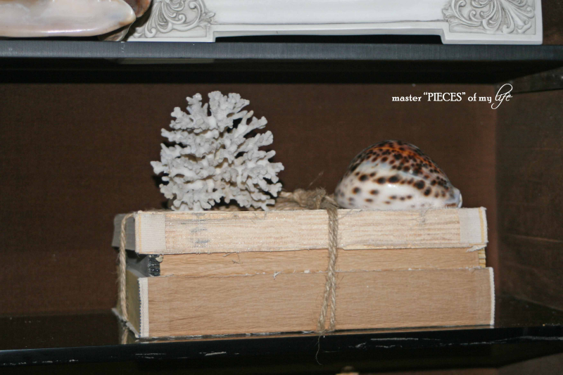 using books in home decor