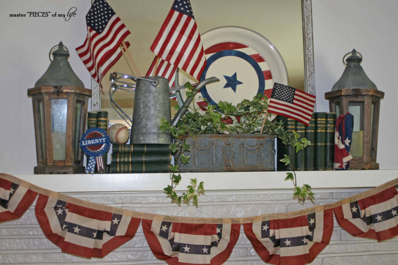 Patriotic mantel 2