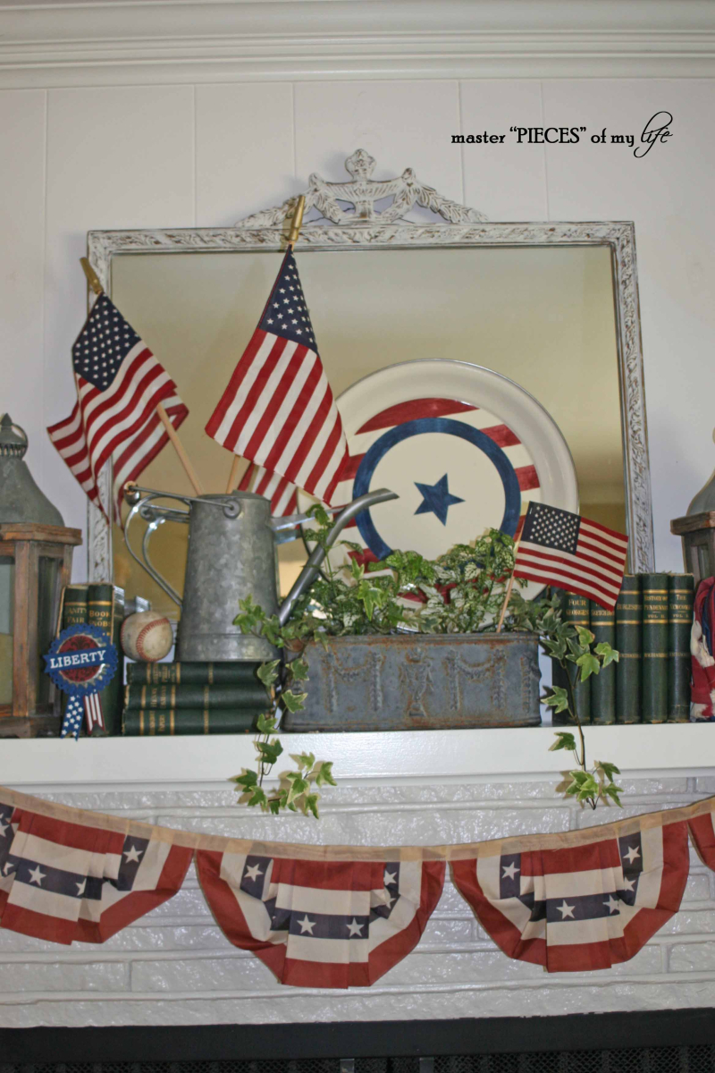 Patriotic mantel 3