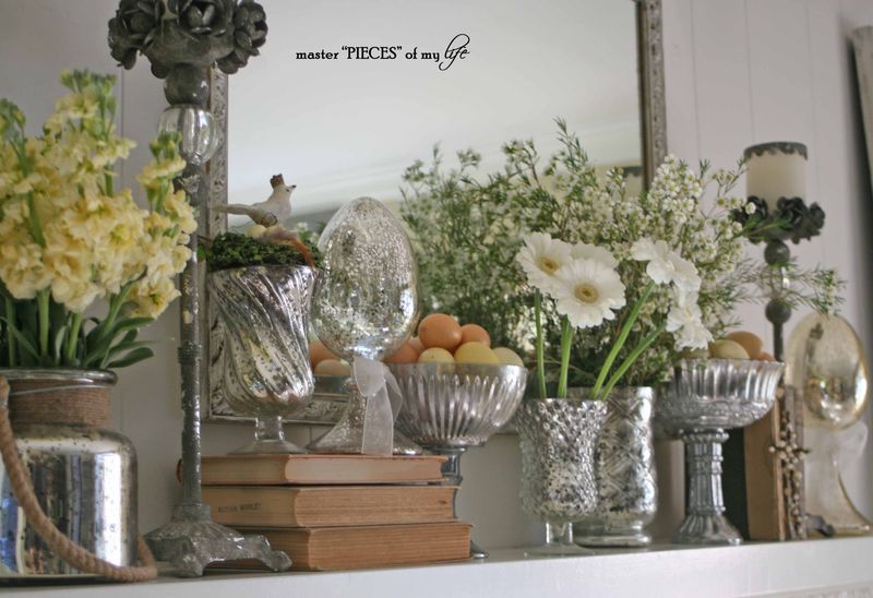Easter mantel2