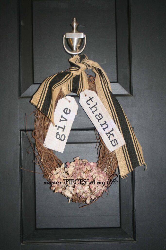 Thanksgiving welcome