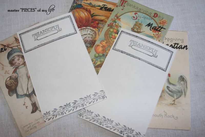 thanksgiving place cards