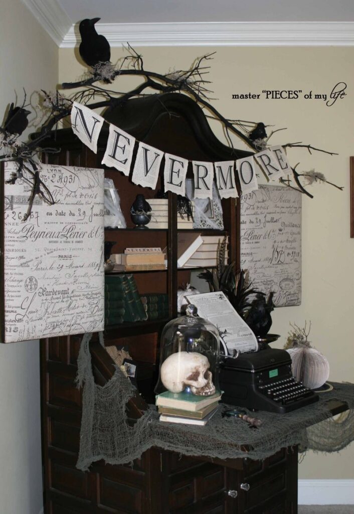 nevermore halloween banner