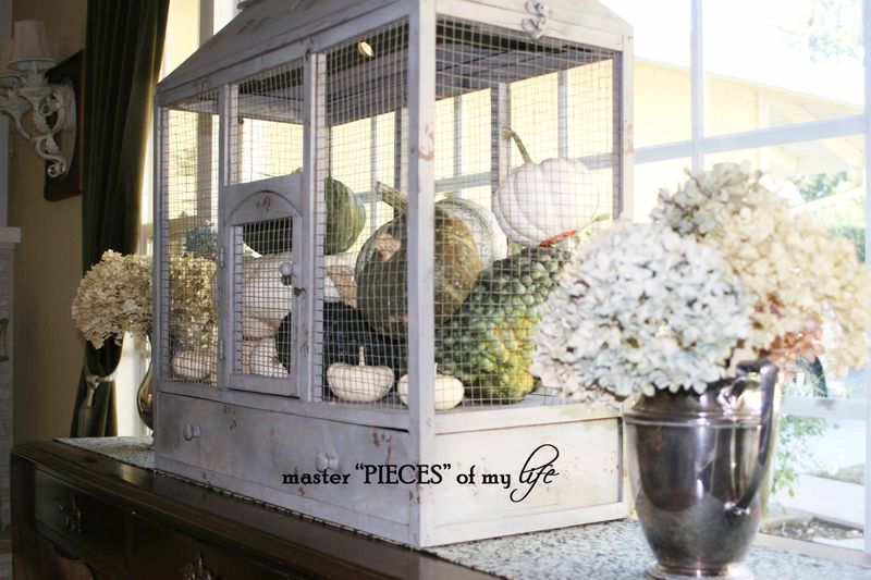 Pumpkin birdcage 1 Pumpkin birdcage 1