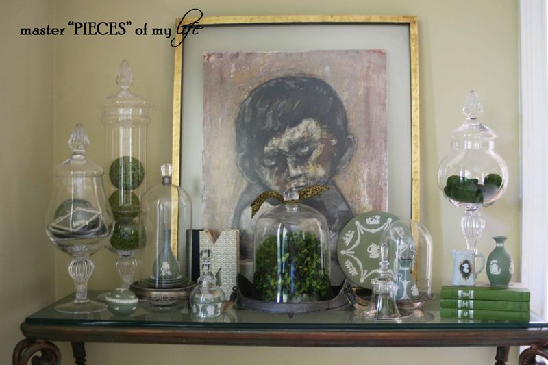 Glass cloche summer 1