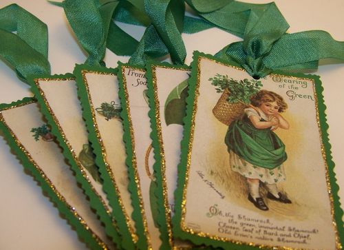 St. patricks tags