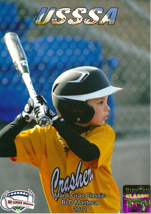 Crushers at bat closeup