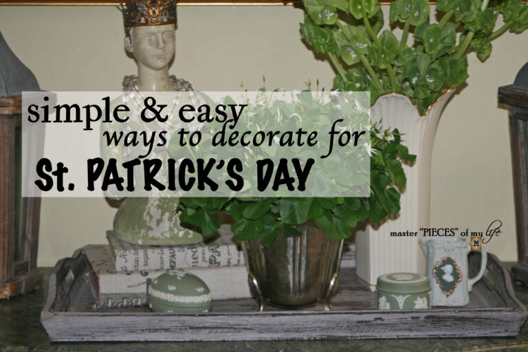 simple & easy ways to decorate for St. Patrick’s Day