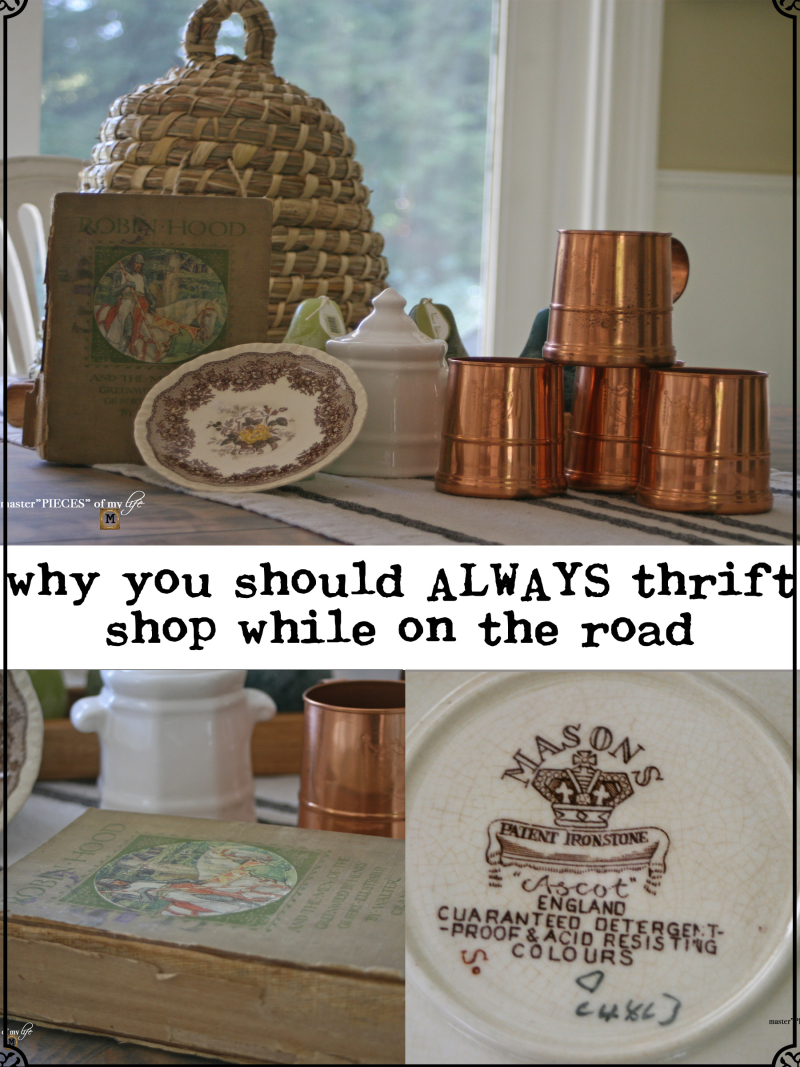 Pinterest why thrift on the road