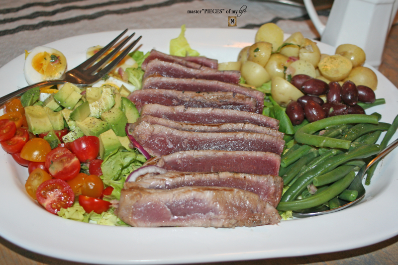 CA style nicoise salad 4