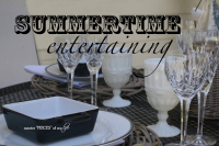 Summertime entertaining
