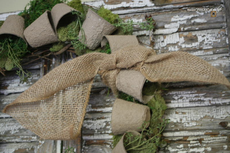 Spring grower pot wreath 9