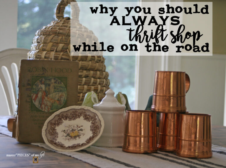 why you should always thrift shop while on the road