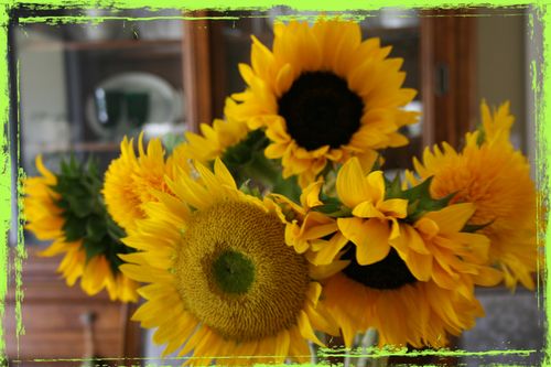 ho to decorate with sunflowers simply
