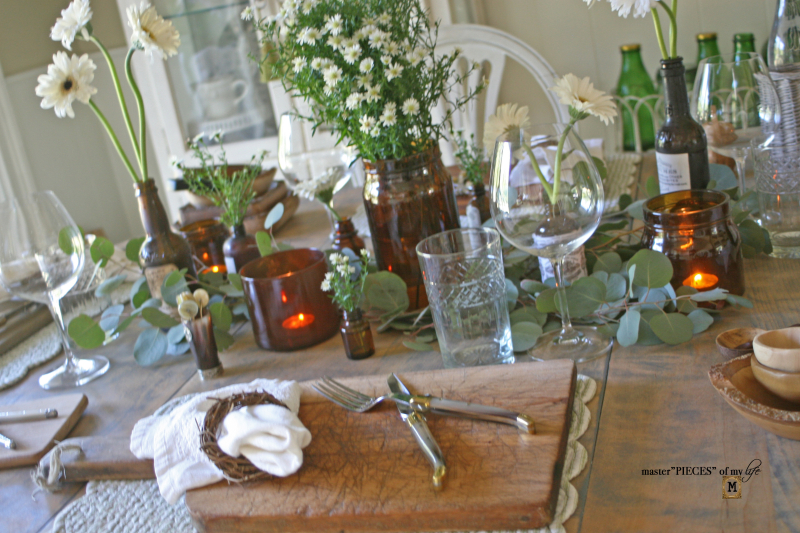 rustic & casual summer table