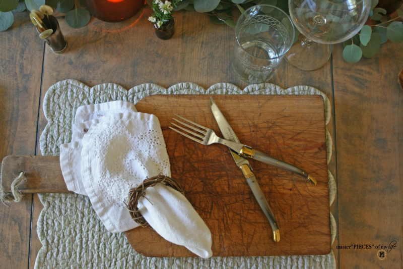 rustic & casual summer table