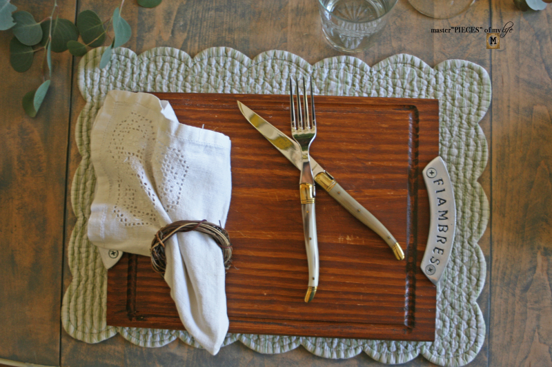 rustic & casual summer table