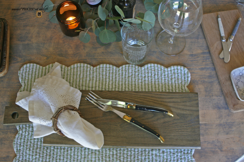rustic & casual summer table