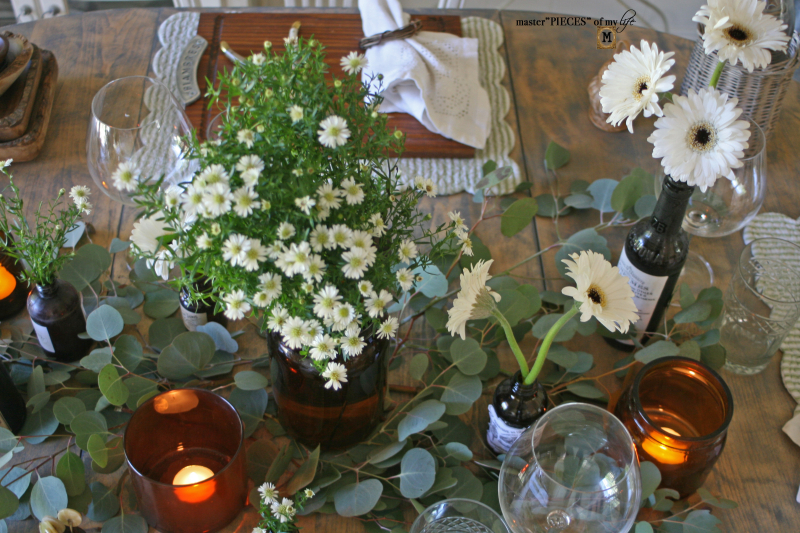 rustic & casual summer table