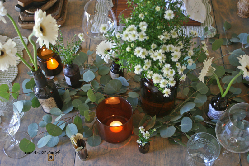 rustic & casual summer table