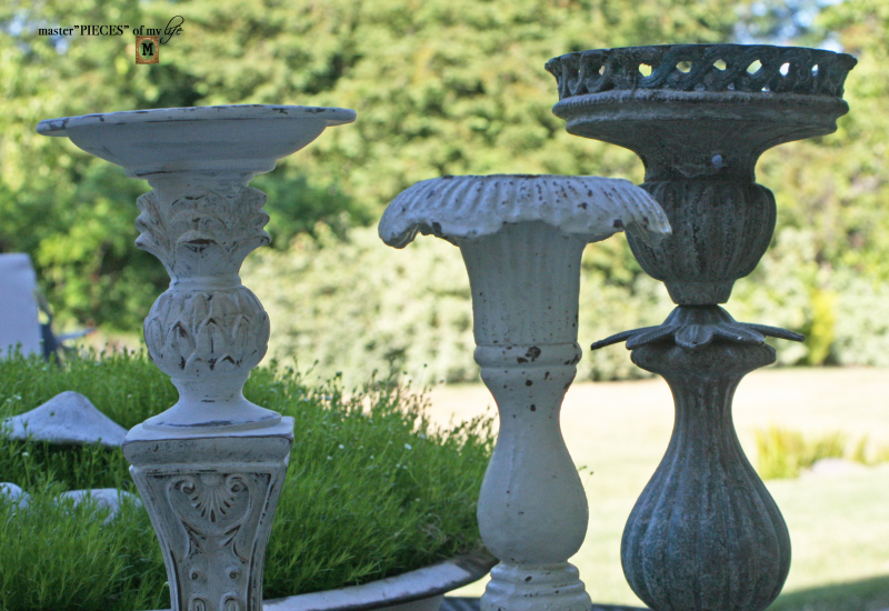 Faux cast iron candlestick9