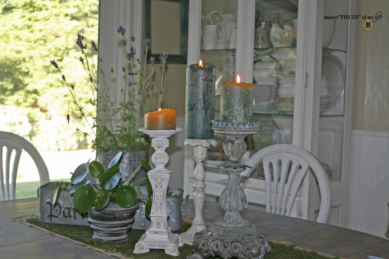 Faux cast iron candlestick10