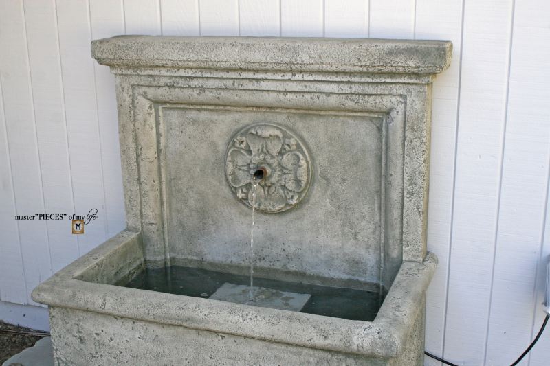 Water feature in outdoor spaces10