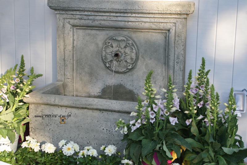 Water feature in outdoor spaces11