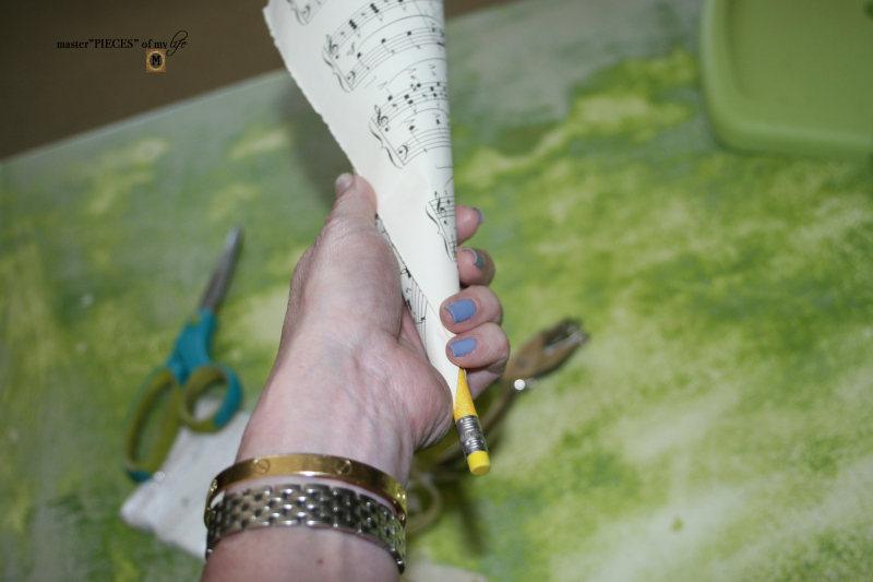 Floral cone bouquets DIY 5