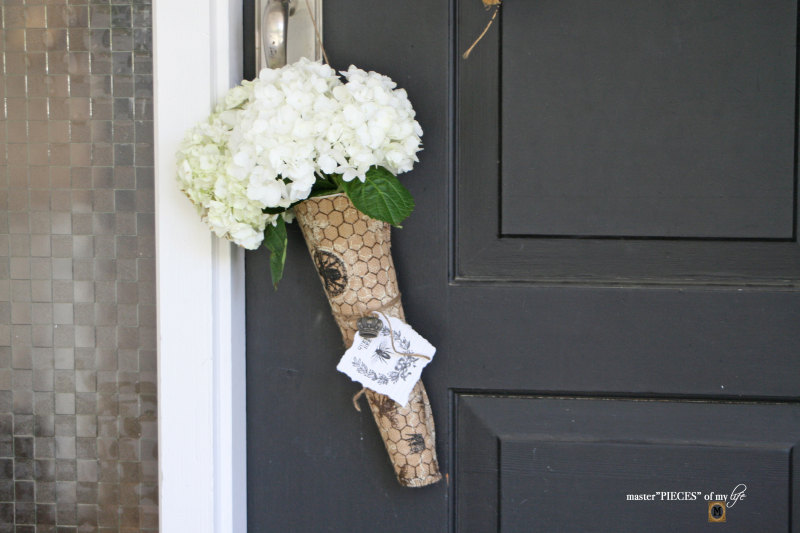 Floral cone bouquets DIY 11