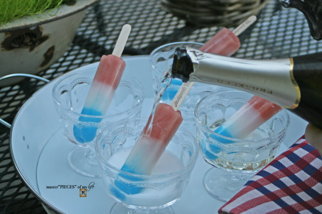 patriotic popsicle prosecco refresher 