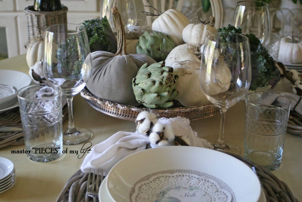 fall tablescape