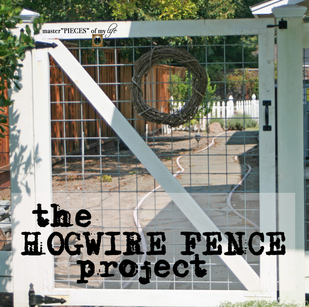 Hogwire fence project