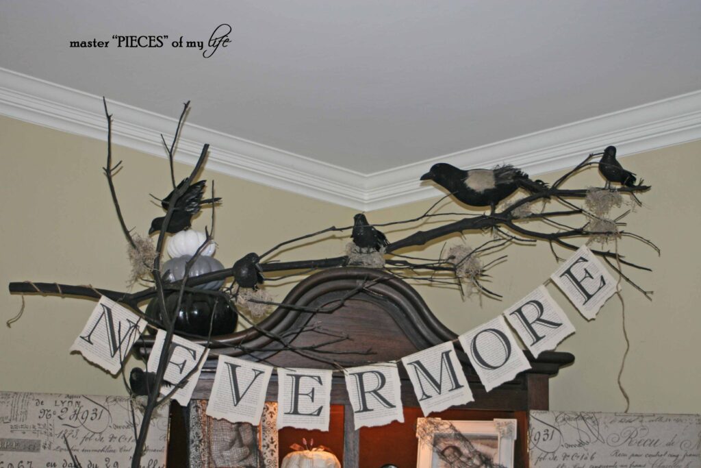 nevermore halloween banner