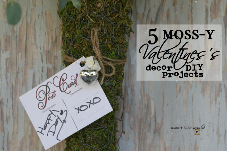 5 moss-y Valentine’s decor DIY projects