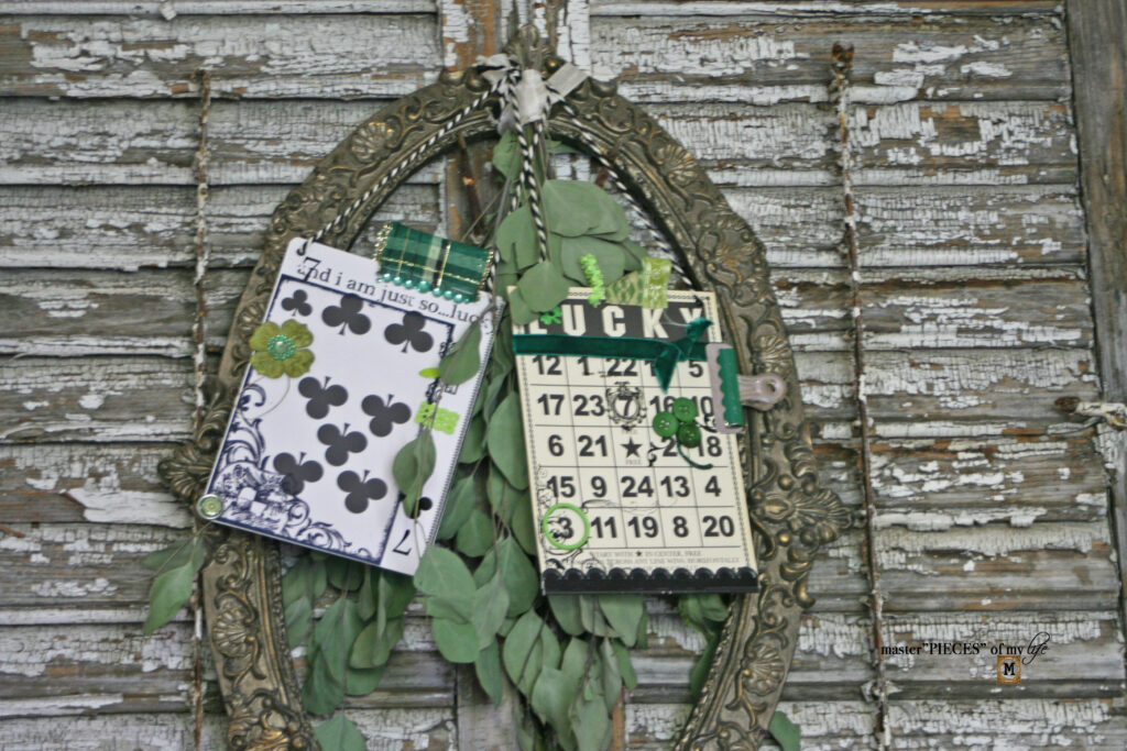 St. Patricks Day frame wreath