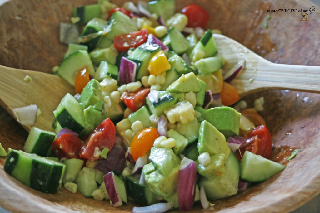 corn avocado tomato salad

